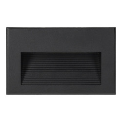IP65 Outdoor step light - black color