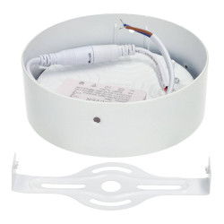 Plafonnier led 36W rond sans bord Ø220mm
