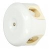 Round porcelain junction box