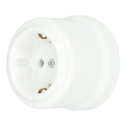Tomada SCHUKO em porcelana