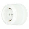 Douille SCHUKO en porcelaine