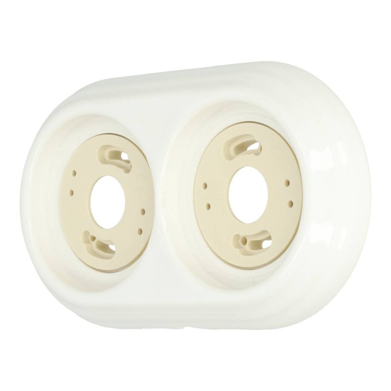 Cadre en porcelaine double surface d'installation