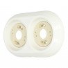 Cadre en porcelaine double surface d'installation