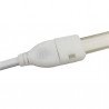 Kit enchufe para tira led 220V autorrectificada