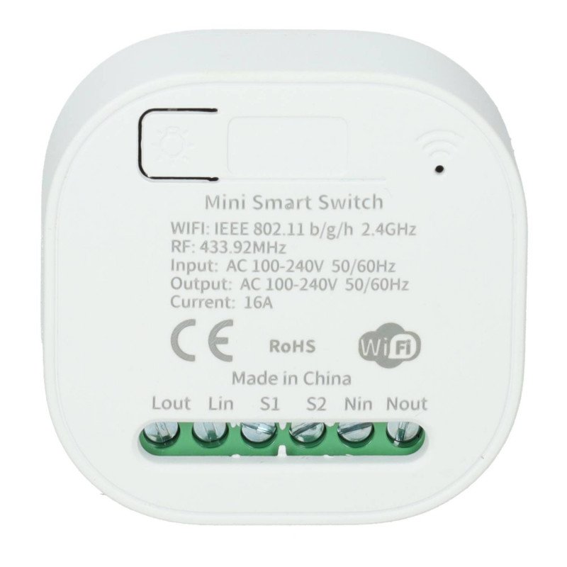Interruptor de pastilla Wifi 400W