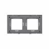 Moldura de PC 2 mecanismos série cristal