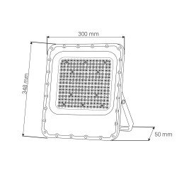 Projetor LED 200W SLIM IP66