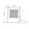 300W SLIM IP66 LED floodlight