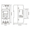 Programmable digital time switch 16A