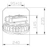 LED UFO ATEX 50W LUMILEDS - Mean Well