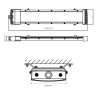 Barre étanche ATEX LED SLIM 30W 600mm
