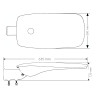 Lampadaire LED 150W LUMILEDS - MEAN WELL