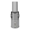 Hinged bracket for streetlight Ø 60mm - pole 80mm