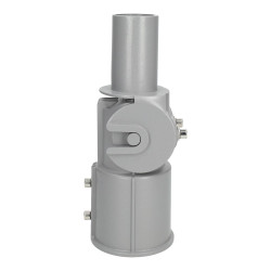 Support articulé pour lampadaire Ø 50mm - poteau 80mm