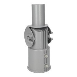 Support articulé pour lampadaire Ø 50mm - poteau 80mm