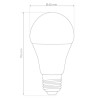 Ampoule 7W E27 réglable