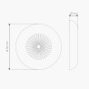 LED pool light 8W 12VDC IP68 RGB