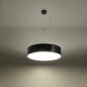 Lâmpada pendente ARENA 45 preta