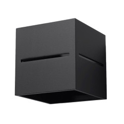 Candeeiro de parede LOBO preto