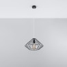 Pendant lamp UMBERTO black