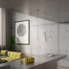 Lampe suspendue DEMI blanc