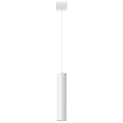 Candeeiro pendente LAGOS 1 branco
