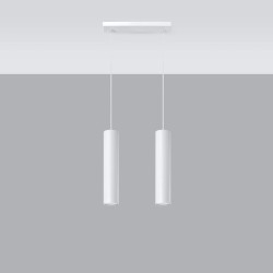 Lampe suspendue LAGOS 2 blanc