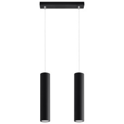 Candeeiro pendente LAGOS 2 preto