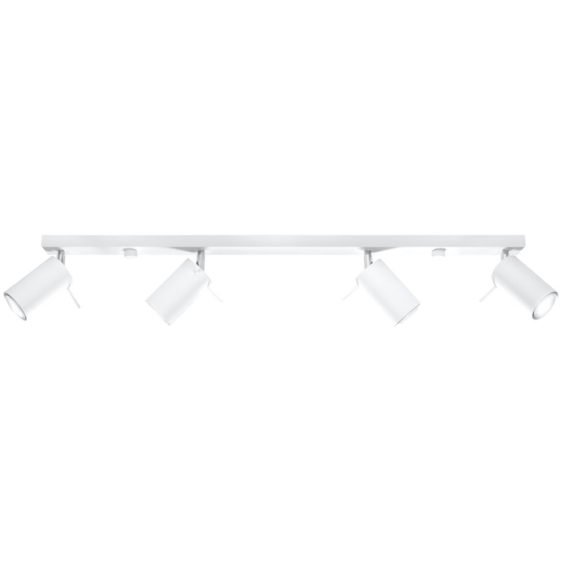 Candeeiro de tecto RING 4L branco