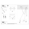 Lampe suspendue EDISON 1 noir