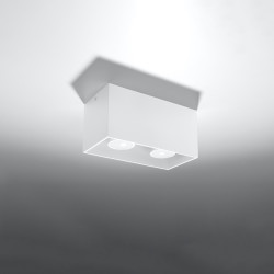 Candeeiro de tecto QUAD branco