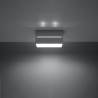 Ceiling lamp LOBO 2 grey