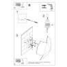 Wall lamp PENTA black