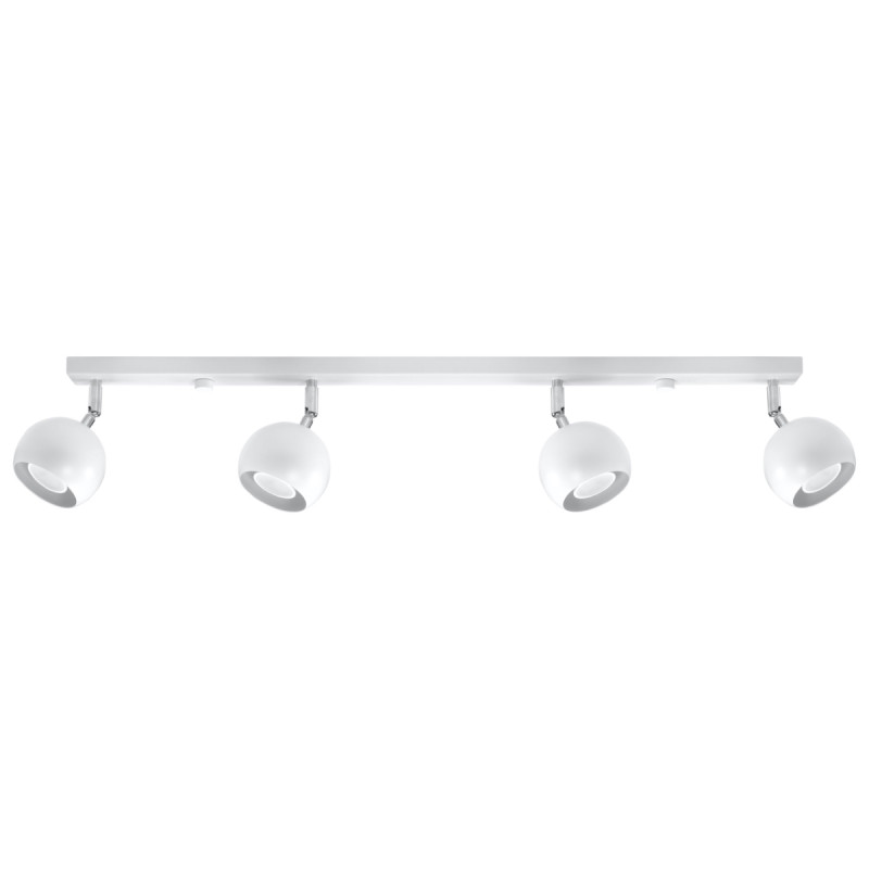 Ceiling lamp OCULARE 4L white