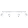 Ceiling lamp OCULARE 4L white