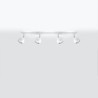 Ceiling lamp OCULARE 4L white