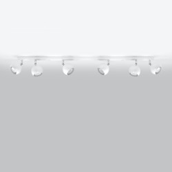 Ceiling lamp OCULARE 6L white