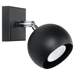 Candeeiro de parede OCULARE preto