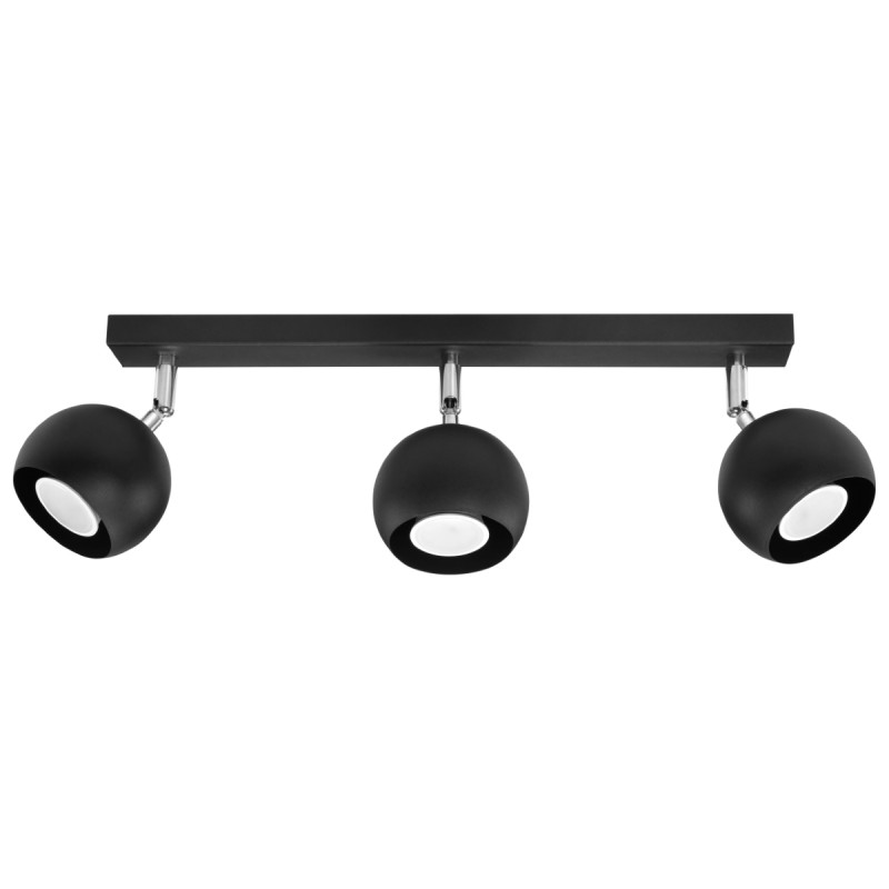 Plafonnier OCULARE 3 noir
