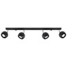 Ceiling lamp OCULARE 4L black