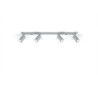 Ceiling lamp RING 4L grey