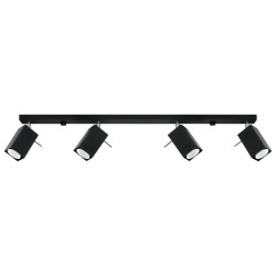 Plafonnier MERIDA 4L noir