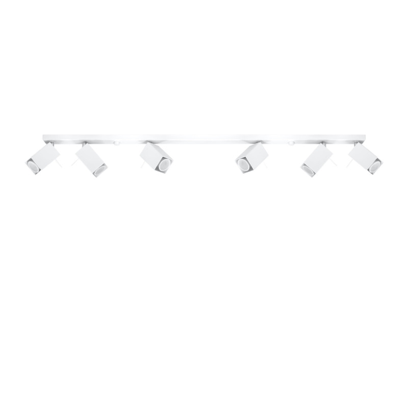 Lámpara de techo MERIDA 6L blanca