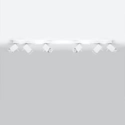 Plafonnier MERIDA 6L blanc