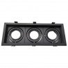 Marco orientable para AR111 color blanco