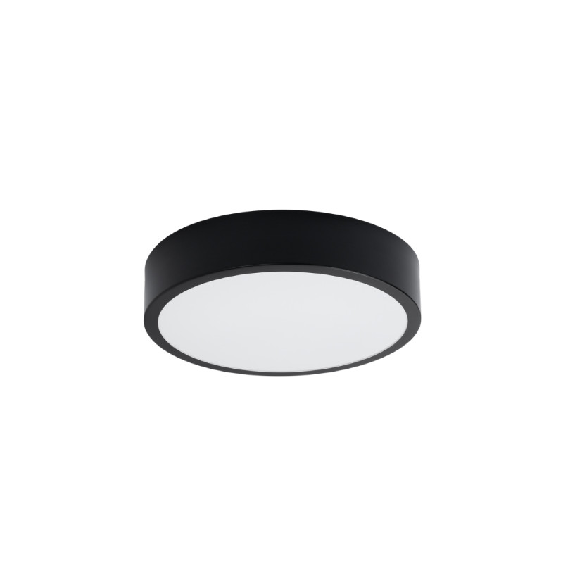 Plafón ONYX 30 negro LED 3000K