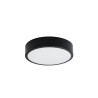 Plafón ONYX 30 negro LED 3000K