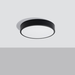 Candeeiro de teto ONYX 40 preto LED 3000K