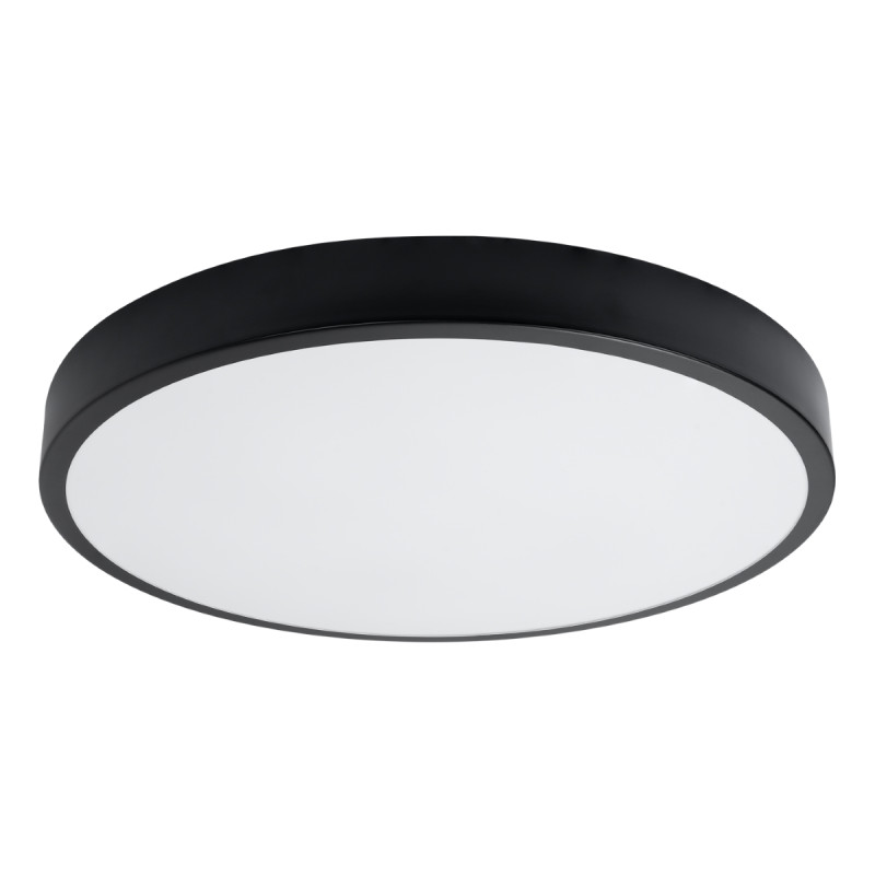 Plafón ONYX 60 negro LED 3000K