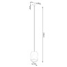 Lampe suspendue en céramique GOBI